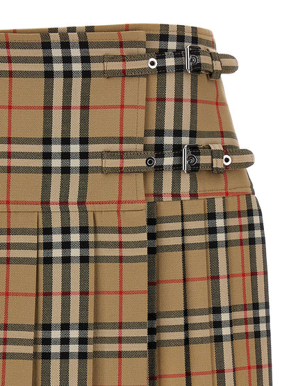 Burberry Kilt Skirt — Wool Pleated Mini, From £450