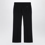 Alexander McQueen Black tailored trousers in wool