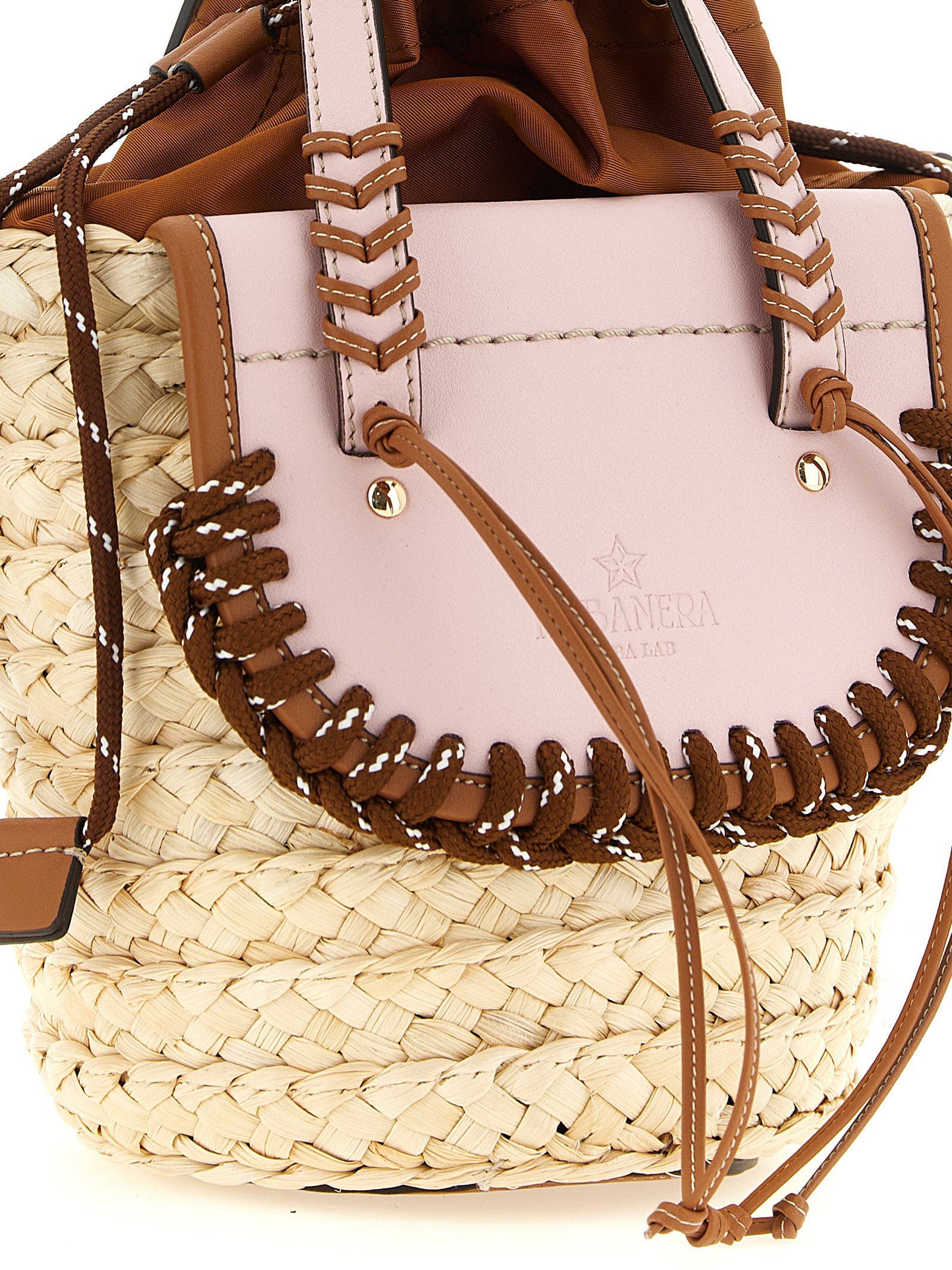 Cuba Lab Habanera Trek Handbag — Woven Raffia Luxury