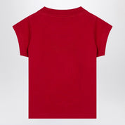 Camiseta corta roja de Balenciaga Keep Calm