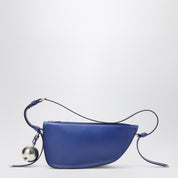 Burberry Medium Shield blue leather shoulder bag