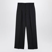 Burberry Grey wool trousers with darts