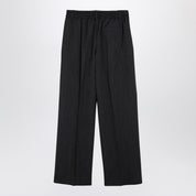 Burberry Grey wool trousers with darts