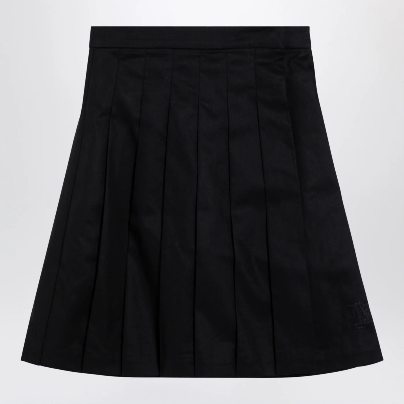 Burberry Black cotton-blend skirt