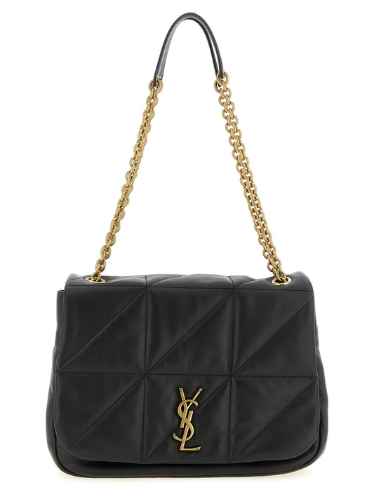 Saint Laurent Jamie 4.3 Medium Shoulder Bag — Black Lamb