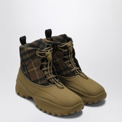 Burberry Scoot Trek Ankle Boot — Check Patterned Men’s Boot