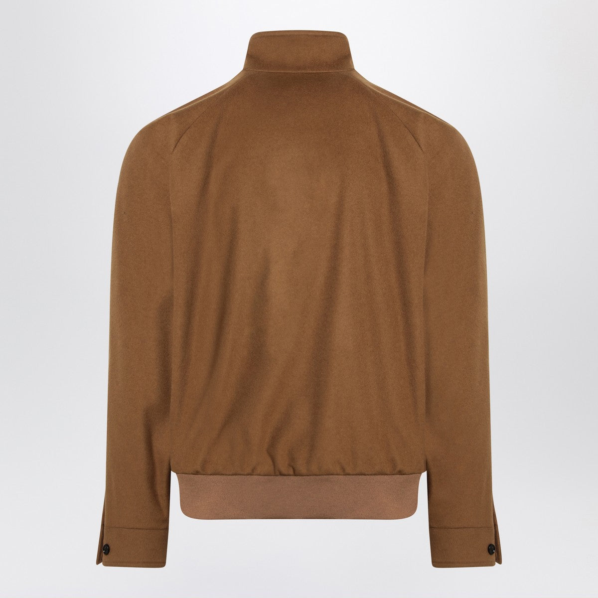 Burberry Cashmere Harrington Jacket — Brown Men’s Jacket