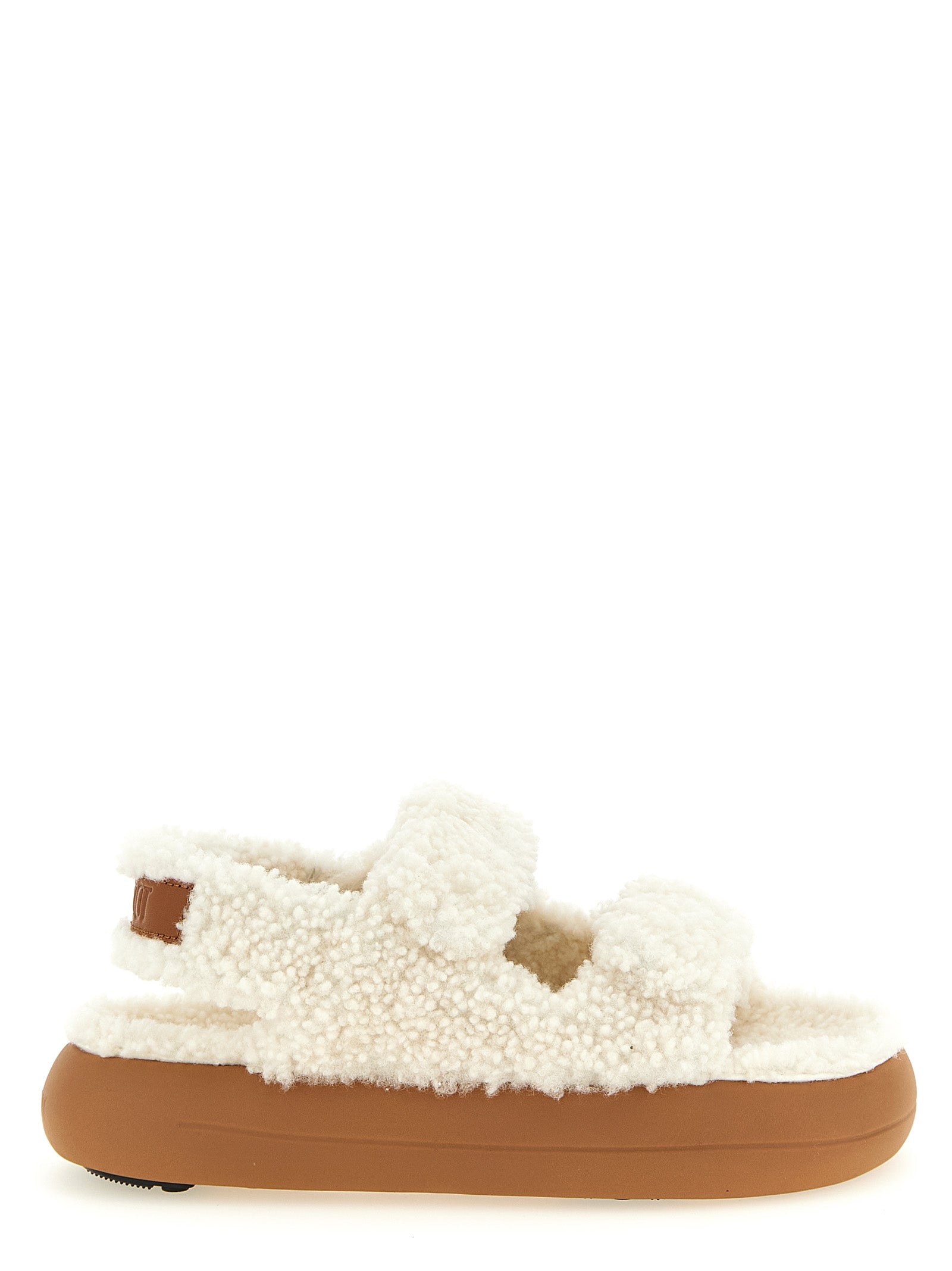Moon Boot Shearling Sandals