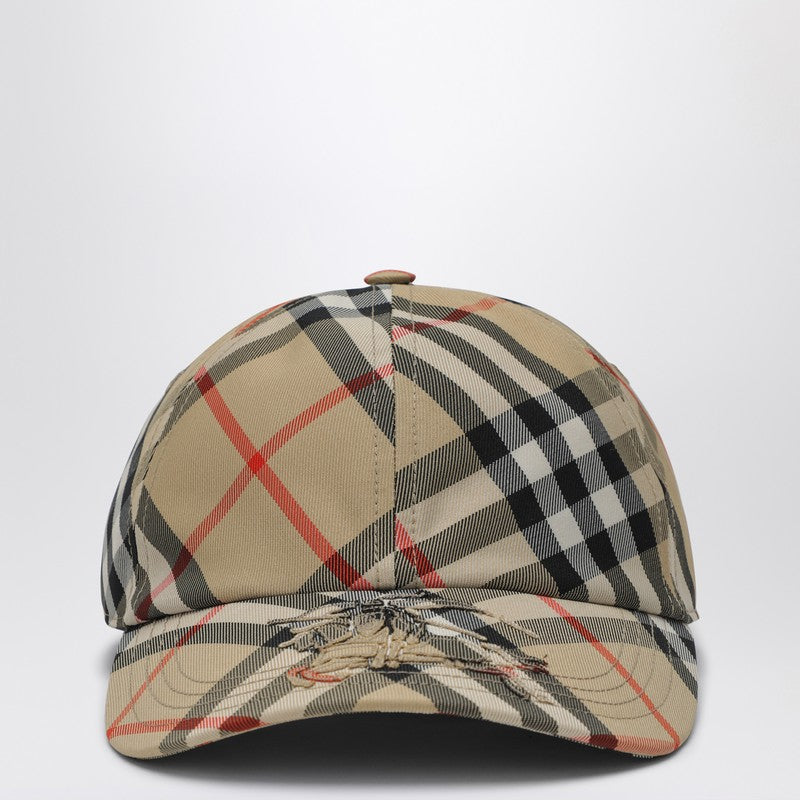 Burberry Baseball cap Check pattern with EKD