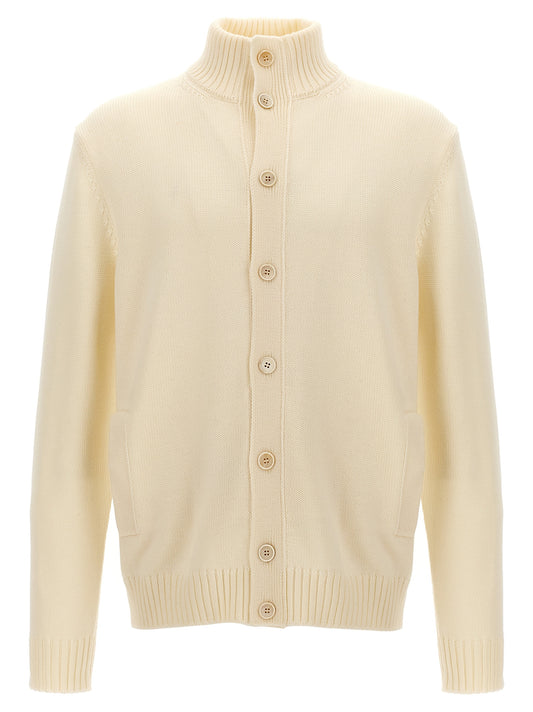 Zanone Chioto Cardigan Knitwear for Men — White, €420