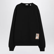 Burberry Black sweatshirt with logo patch
