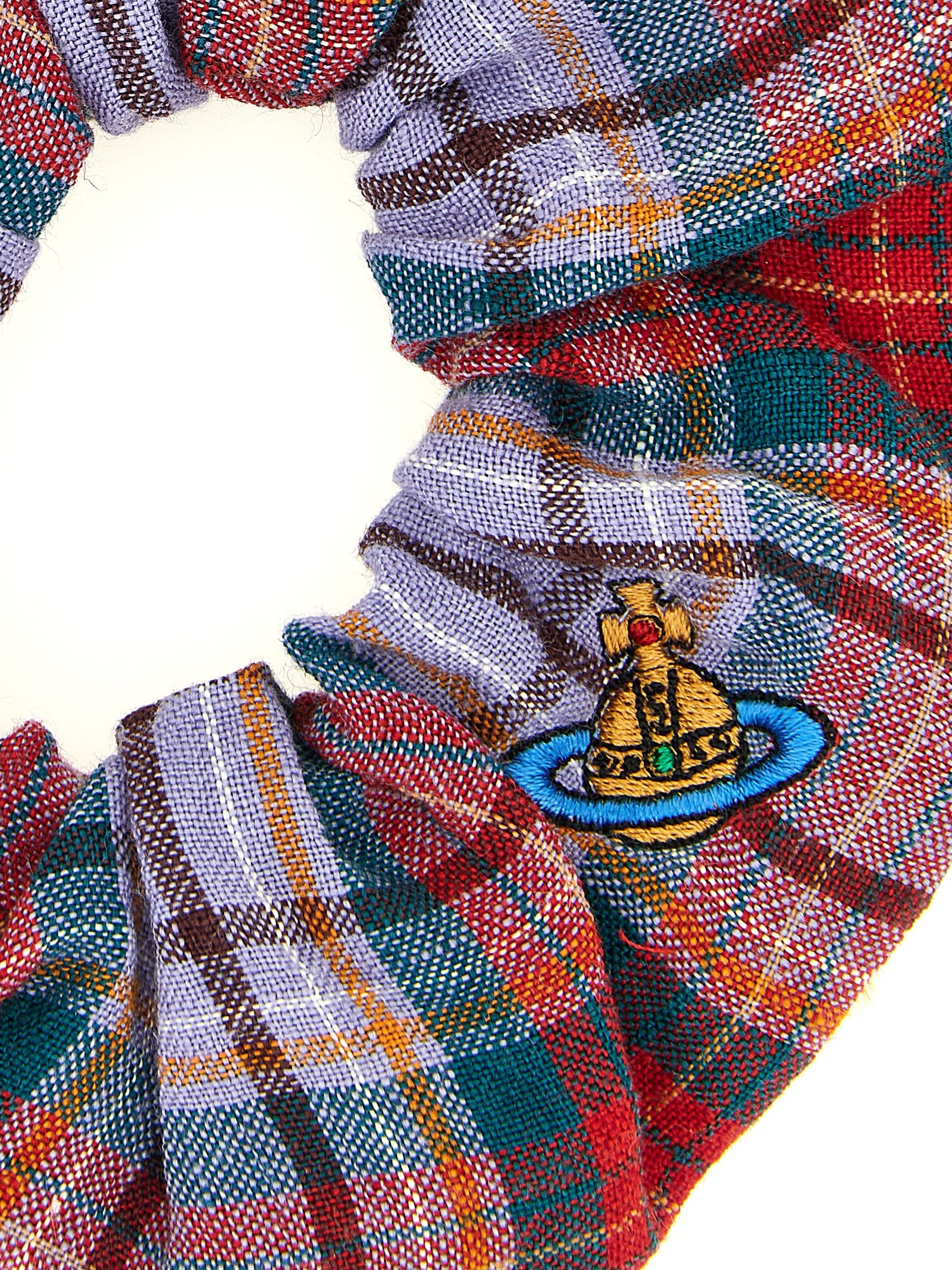Vivienne Westwood Rtw Tartan Small Hair Elastic