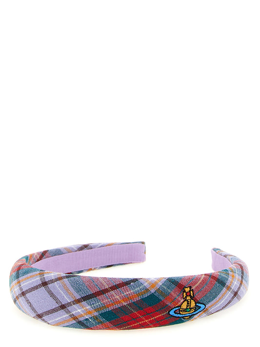 Vivienne Westwood Tartan Slim Headband — Women's Accessory