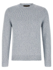 Zanone Two-tone Yarn Sweater