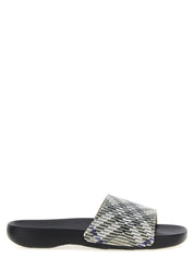 Burberry Dive Check Sandals