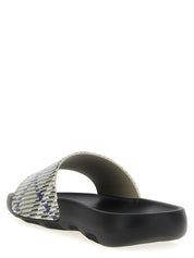 Burberry Dive Check Sandals