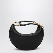 Burberry Knight Arc small bag black — Compact luxury shoulder bag