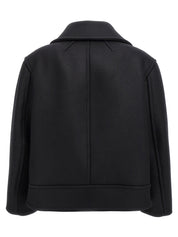 Saint Laurent Oversized Caban Coat