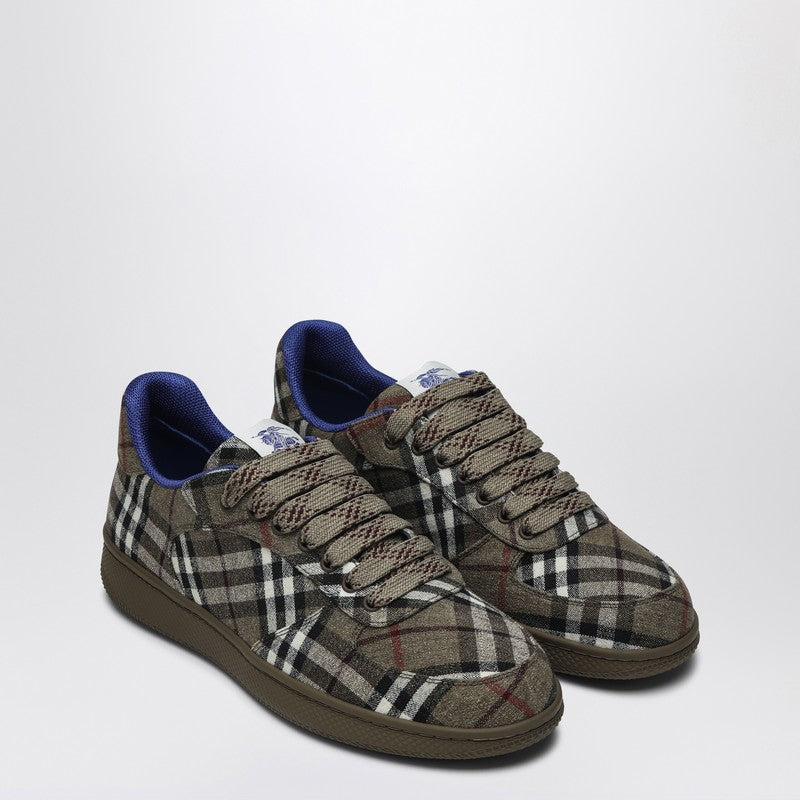 Burberry Check Low‑Top Sneakers — Terrance Terrace Check