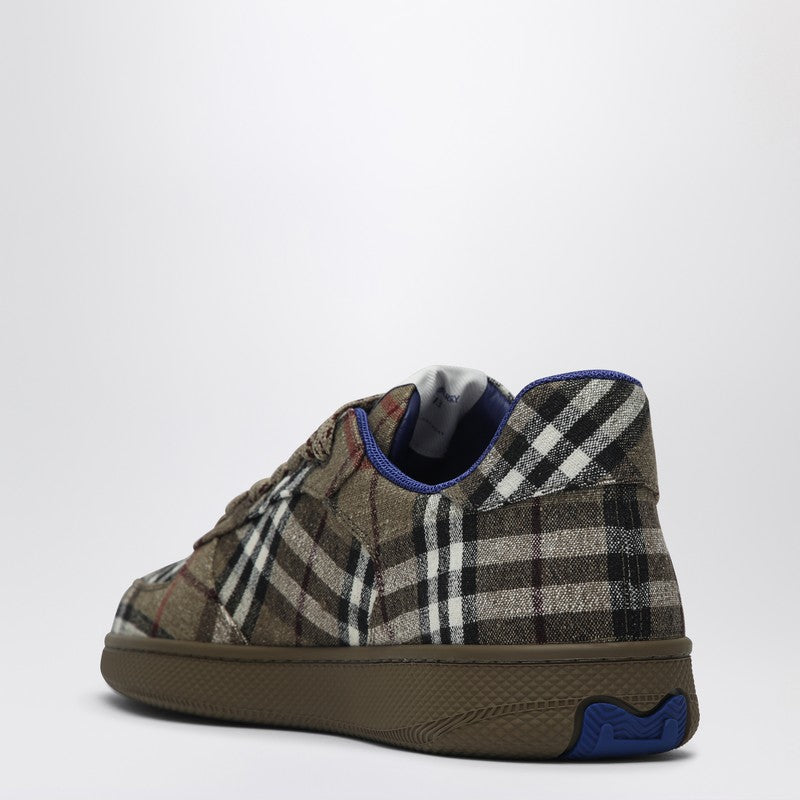 Burberry Check Low‑Top Sneakers — Terrance Terrace Check