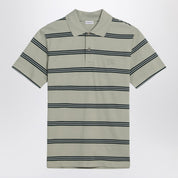 Burberry Striped polo in cotton piqué