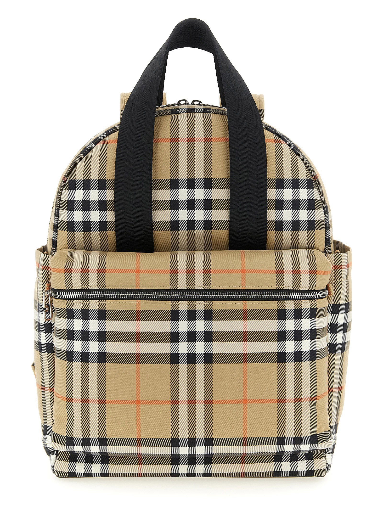 Burberry Norwich Backpack — Beige Nylon Backpack (W30×H41cm)