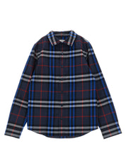 Burberry Owen Shirt — Iconic Check Cotton Shirt