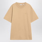 Burberry Beige short-sleeved T-shirt with EKD print