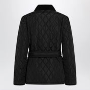 Burberry Black quilted nylon jacket