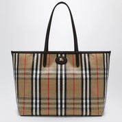 Burberry Medium Highlands Tote bag in Check pattern