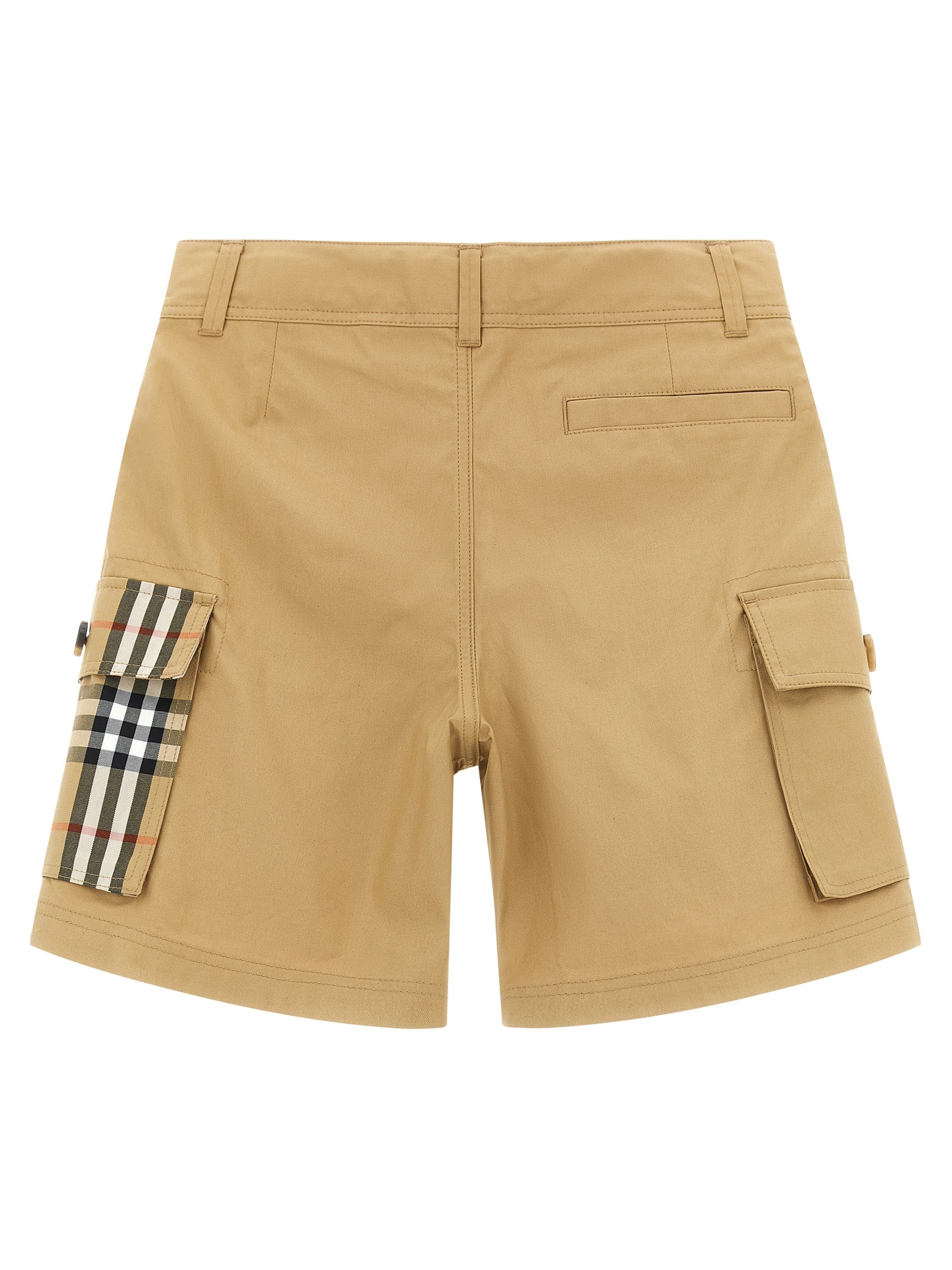 Burberry Oscar Bermuda Shorts — Short Trousers, Beige