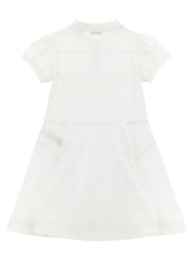 Burberry Astrid Dress — Cotton Piqué Dresses (White)
