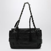 Sac bandoulière Balenciaga Modu en cuir noir de taille moyenne