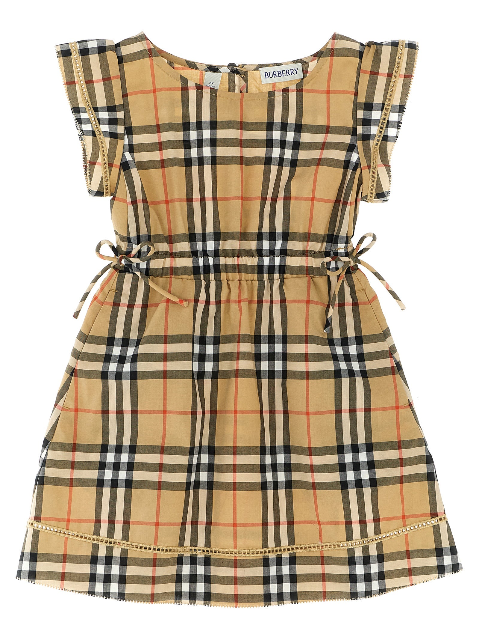 Burberry Adele Dress — Beige Cotton Dress (Spring ’26)