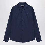 Burberry Blue cotton shirt with EKD