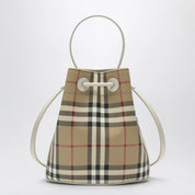 Burberry Mini bucket bag with Check pattern