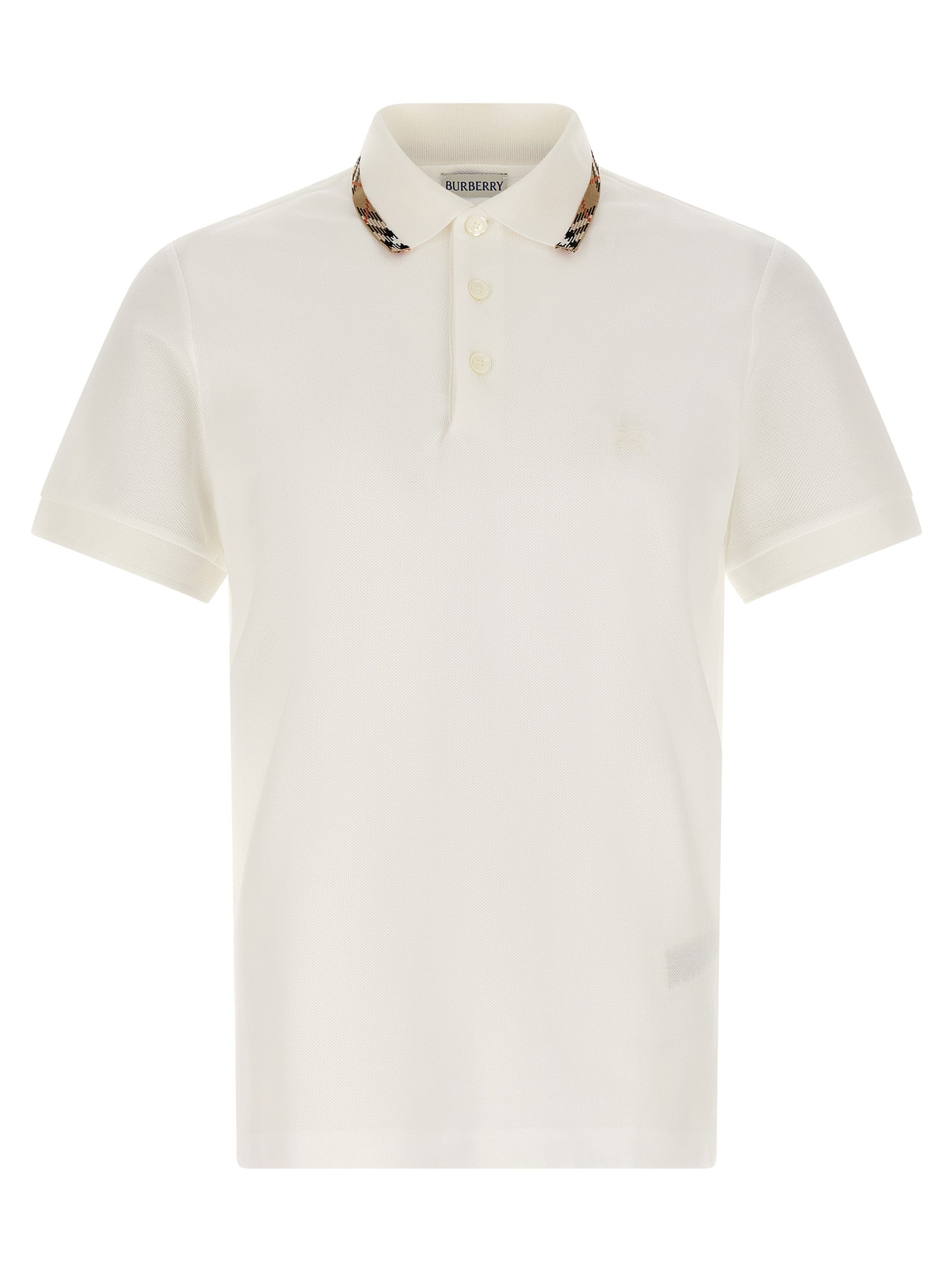 Burberry Eddie Polo Shirt for Men — Classic White Shirt