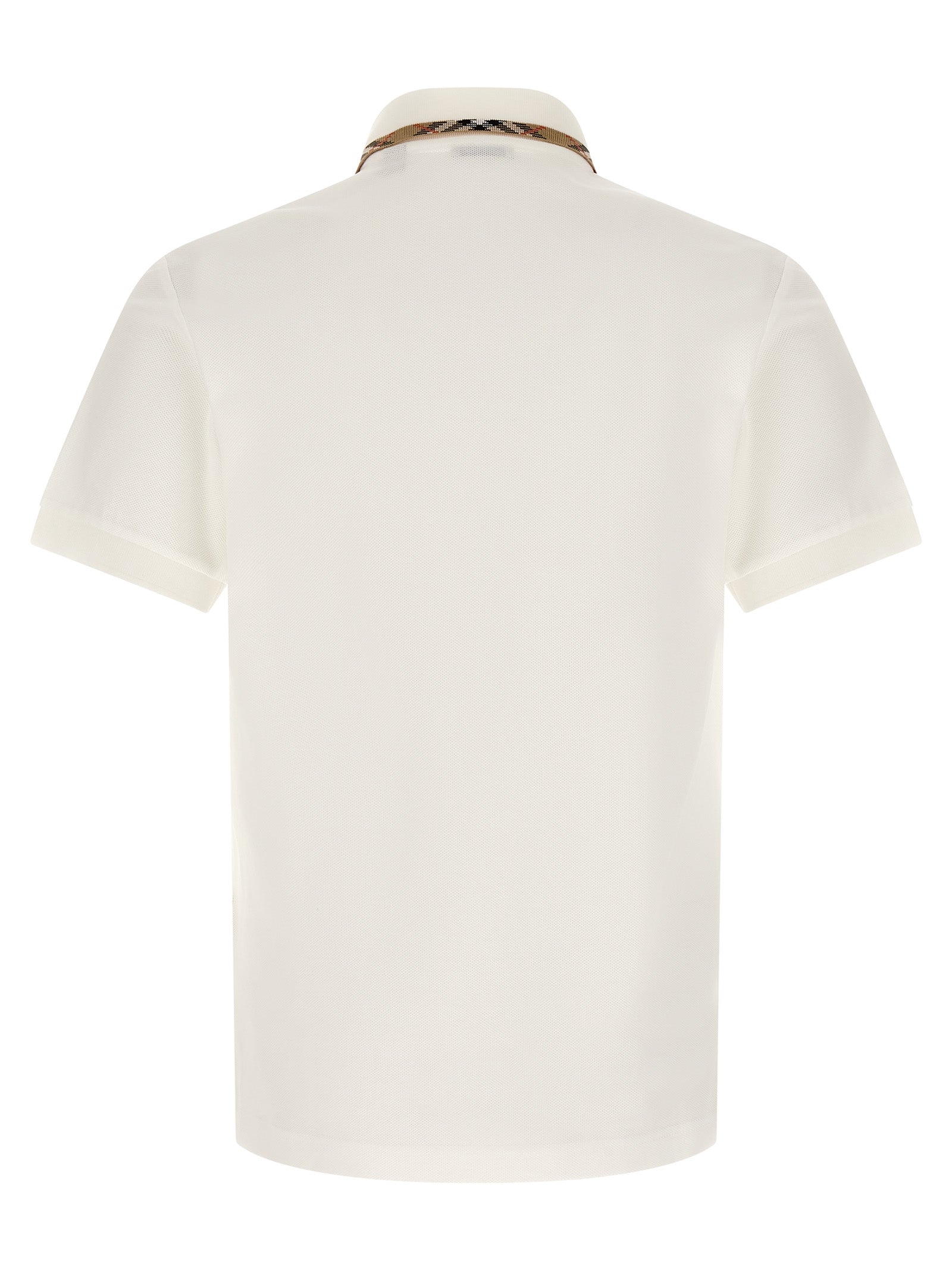 Burberry Eddie Polo Shirt for Men — Classic White Shirt