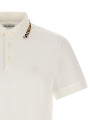 Burberry Eddie Polo Shirt for Men — Classic White Shirt
