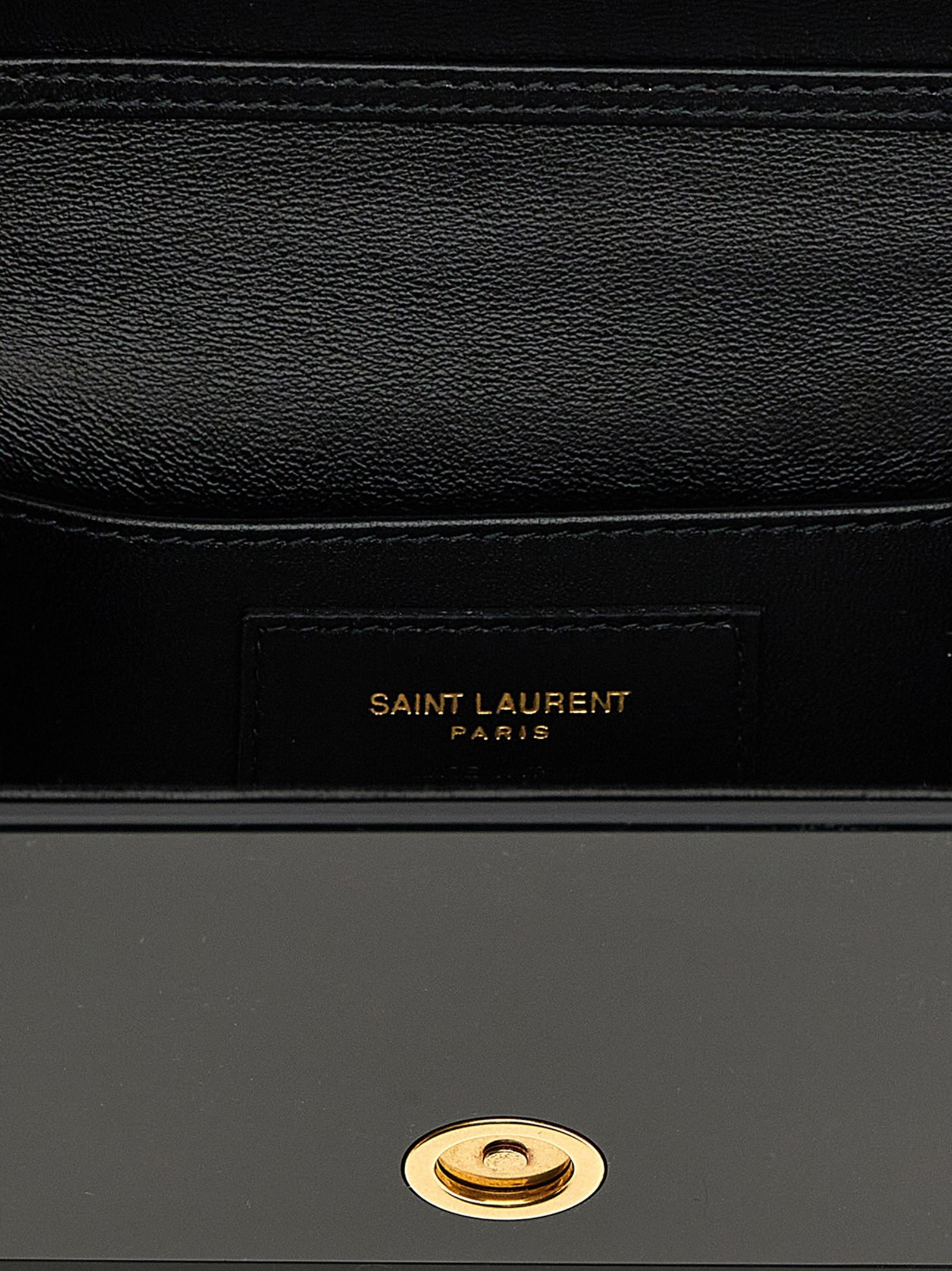 Saint Laurent Minaudière Vicky Crossbody Bag — Black, €1,050