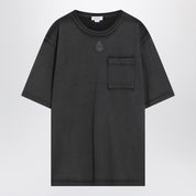 Alexander McQueen Faded black Skull T-shirt in cotton