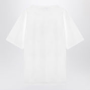 Alexander McQueen white cotton t-shirt oversized fit