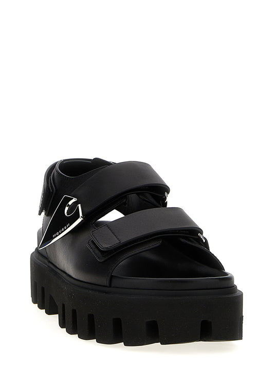 Alexander McQueen Parachute Sandals — Women's Black
