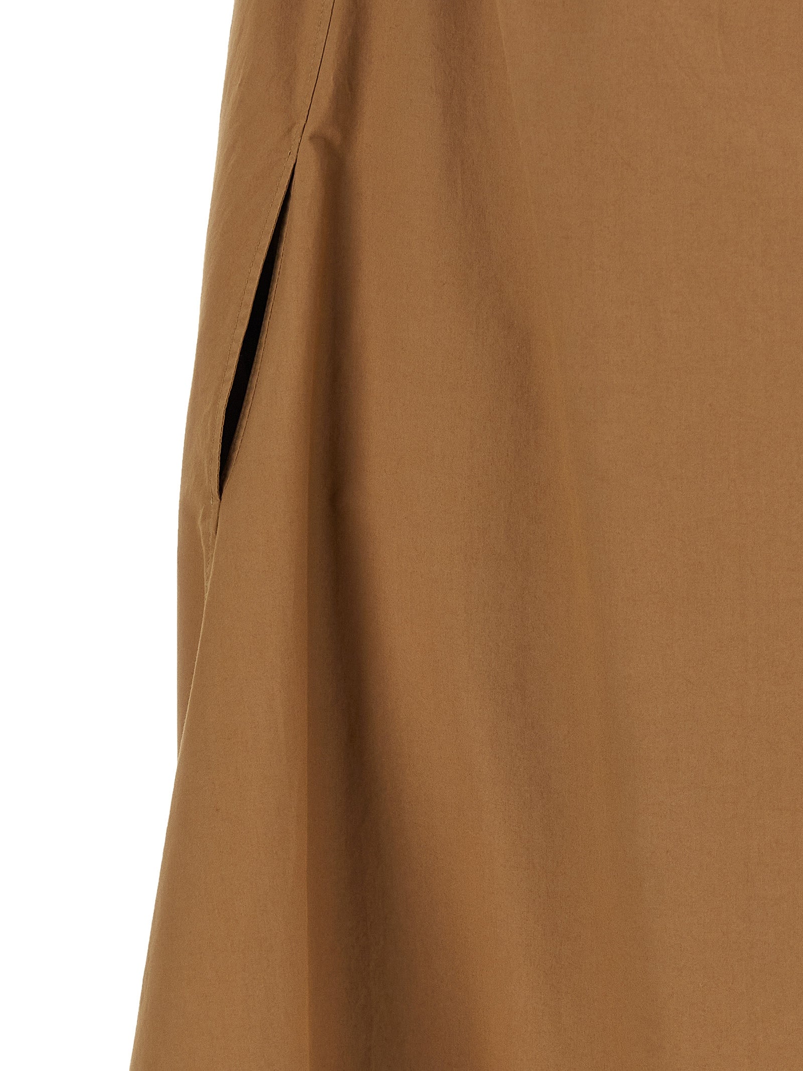 Saint Laurent Flounce Dress — Off‑Shoulder Midi Dress