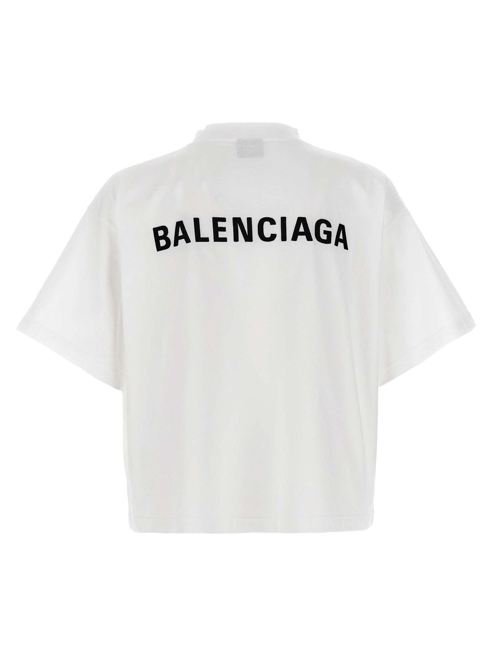 Balenciaga Back T-shirt — Women's Cropped Topwear