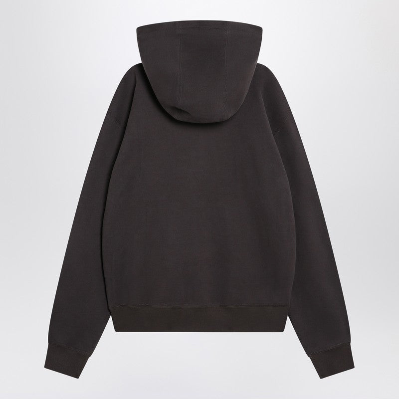 Saint Laurent Gray hoodie with logo