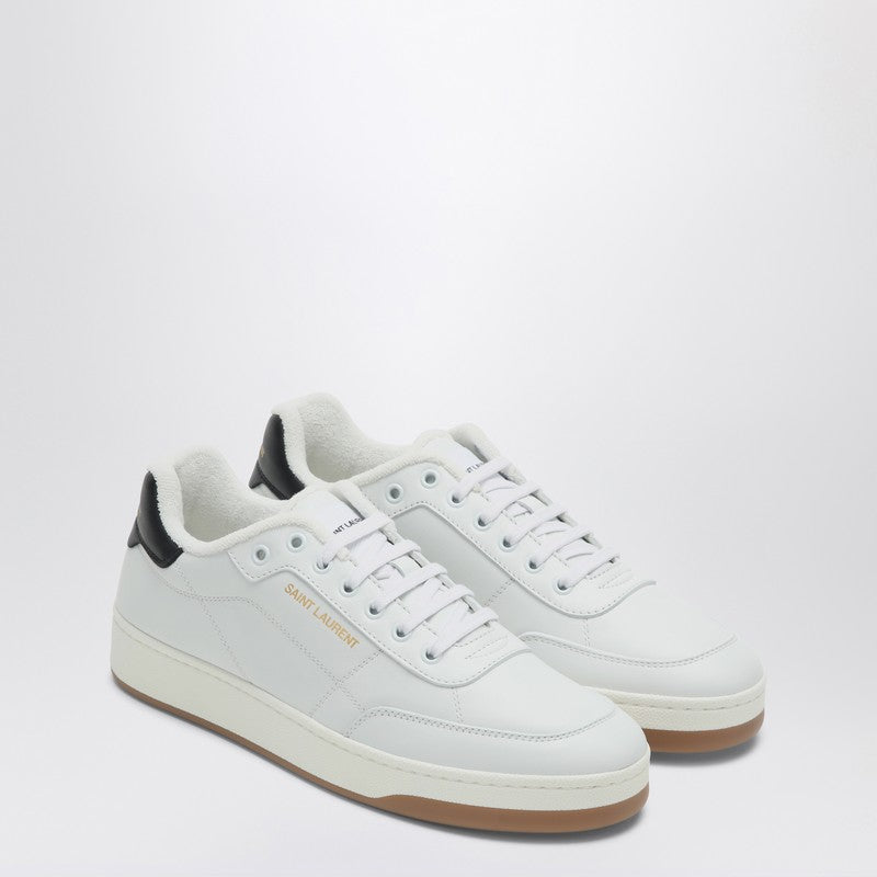 Saint Laurent Low SL/61 white/black leather sneakers