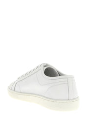 Saint Laurent Sneakers — Gym Leather for Men, White