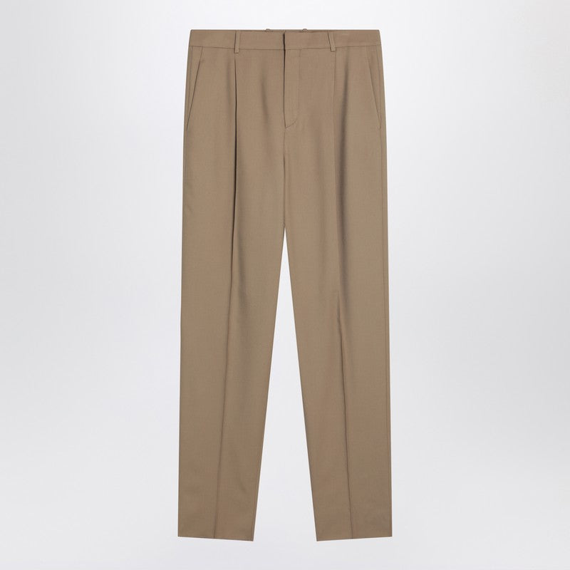 Saint Laurent Beige wool trousers