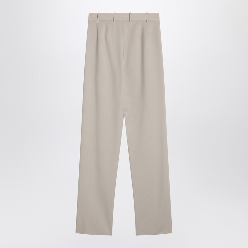 Saint Laurent Beige wool trousers